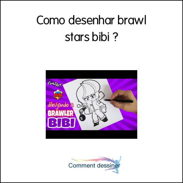 Como Desenhar Brawl Stars Bibi Como Desenhar - como desenhar o bibi de brawl star